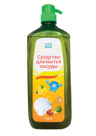 Средство для мытья посуды в бутылке с ароматом «Лимон» 1,29 л