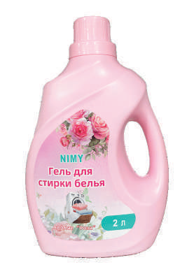 Гель для стирки белья универсальный «Роза» 2 л (розовый)